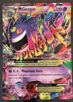 Mega EX XY Lot Gengar EX 35/119 Alakazam Sharpedo XY200 Promo Pokemon Card TCG - Image 2
