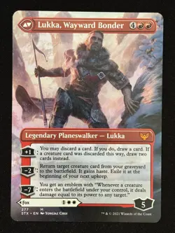 1x MTG Mila, Crafty Companion (Borderless) - Strixhaven: School of Mages (STX) - Image 2