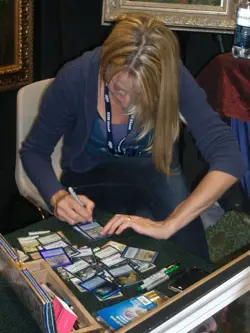 SIGNED MtG Magic Rebecca Guay _ Morningtide Artist Proof _ BITTERBLOSSOM _ 1/50! - Image 2
