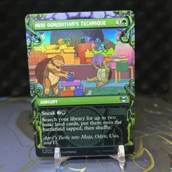 New Generation's Technique (Showcase) Teenage Mutant Ninja Turtles Foil - Image 1