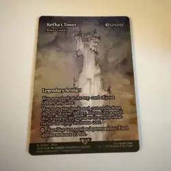 Magic: The Gathering Kefka's Tower Rare Legendary Artifact Universes Beyond Bla… - Image 1