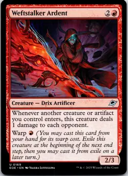 Weftstalker Ardent 169 Uncommon Edge of Eternities Magic: The Gathering NM - Image 1