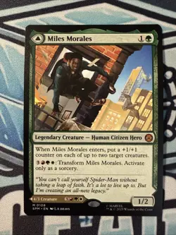 Miles Morales #0108 - MTG Marvel’s Spider-Man - Near Mint Rare - Image 1