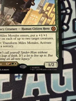 Miles Morales #0108 - MTG Marvel’s Spider-Man - Near Mint Rare - Image 4