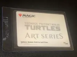 Magic The Gathering TMNT Art Series Splinter, Hamato Yoshi #8/54 - Image 2
