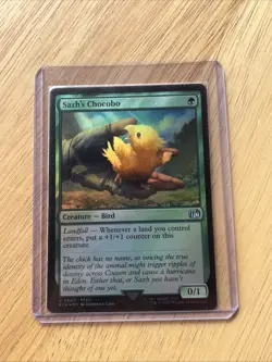 Sazh's Chocobo Final Fantasy Foil Mint - Image 1