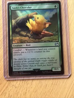 Sazh's Chocobo Final Fantasy Foil Mint - Image 3