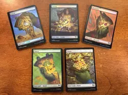 50x Full Art Lands Lot Regular + FOIL Lot MTG Teenage Mutant Ninja Turtles NM-M - Image 1
