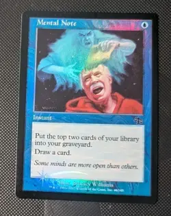 MTG *FOIL* Judgement Common MENTAL NOTE NM - Image 1