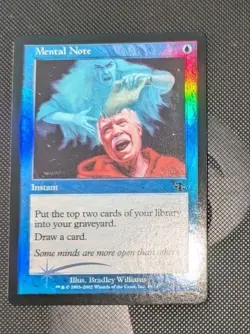 MTG *FOIL* Judgement Common MENTAL NOTE NM - Image 3