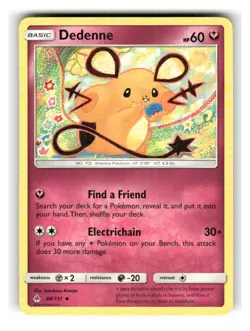 Dedenne 88/131 Uncommon Forbidden Light Pokemon Lightly Played - Image 1