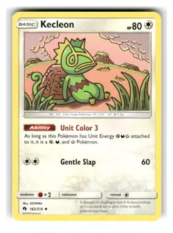 Kecleon 162/214 Uncommon Lost Thunder Pokemon Lightly Played - Image 1