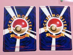 Pokemon Card Dark Wigglytuff Jigglypuff Old Back 2 Card set No.039 040 Japanese - Image 2