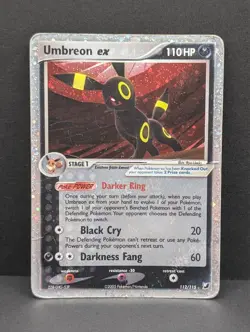 Umbreon ex - 112/115 Unseen Forces - Holo Ultra Rare - Pokemon TCG - Nintendo HP - Image 1