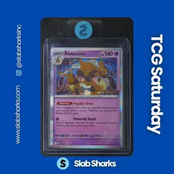 2025 POKEMON MEP BLACK STAR PROMO PRERELEASE #003 ALAKAZAM - Image 1