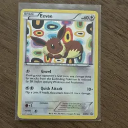 Pokemon TCG Eevee BW94 Black & White Promo Holo Basic 60 HP - Image 1