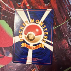 Pokemon Rainbow Energy Holo Rare Rocket Gang Japanese LP - Image 5