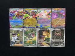 2026 Pokemon Japanese Nihil Zero Starmie Raticate Clefable AR Holo Lot*8 QB83 - Image 1