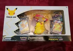 Pokemon Celebrations Premium Figure Collection Pikachu VMAX English Box - Image 1