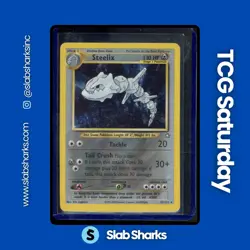 2000 POKEMON NEO GENESIS #15/111 STEELIX HOLO RARE - Image 1