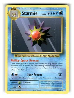 Starmie 31/108 Rare Evolutions Pokemon Lightly Played - Image 1