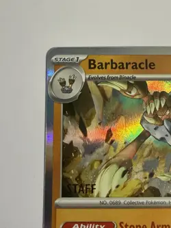 Barbaracle 065 Staff Promo - Pokemon TCG - Perfect Order Prerelease - Image 2