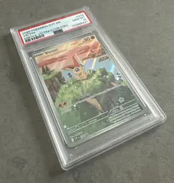 2025 POKEMON SVP EN-SV BLACK STAR PROMO #208 VICTINI UNOVA ILLUS COLL PSA 10 - Image 3