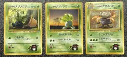 Pokemon Card Erika's Vileplume Lv.34 No.045 Old Back Holo Rare Japanese - Image 3
