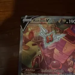 Pokemon Rotom V Ultra Rare Full Art Swsh11: Lost Origin 177/196 Holo - Image 4