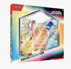 FLASH SALE!! Pokemon TCG - Prismatic Evolutions with Poster SEE DESCRIPTION - Image 1