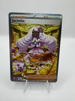Pokemon Jacinthe Trainer Supporter POR 122/088 Full Art Holo Rare - Image 1