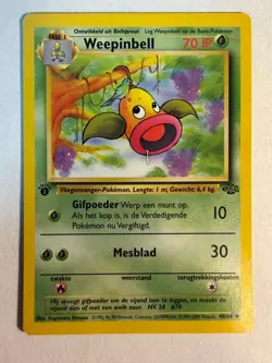 Pokemon TCG - 1st Edition - Weepinbell 48/64 - Jungle Set 1999 - Dutch - NM - Image 1