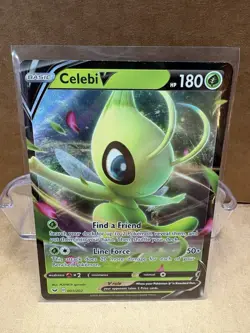 Pokemon Celebi V Ultra Rare Holo 001/202 Swsh01 Sword & Shield Basic 180 HP - Image 1