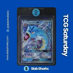 2019 POKEMON SM HIDDEN FATES #16/68 GYARADOS GX - Image 1