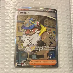 Pokemon Tarragon 116/088 Trainer-Supporter POR Full Art Holo Rare English 2024 - Image 1