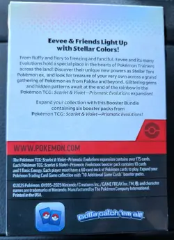 Pokemon TCG: S&V Prismatic Evolutions Factory Sealed Booster Bundle Box - Image 2