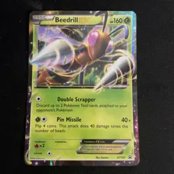Beedrill EX XY157 XY Promo EX Basic Holo English Pokemon TCG - Image 1