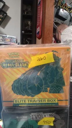 Pokemon Sword and Shield Rebel Clash Elite Trainer Box 820650807008 - Image 1