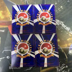 Pokemon Card Surfing Flying Pikachu 4 Cards set Old Back Japanese - Image 2