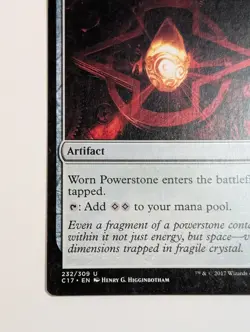 MTG - 1x Worn Powerstone - Commander 2017 - NM/LP - Magic The Gathering #232 - Image 5