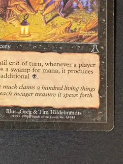 MTG - 1x Bubbling Muck - Urza's Destiny - Vintage - Played - Magic The Gathering - Image 4