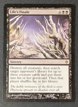 MTG - 1x Life's Finale - New Phyrexia - LP/NM - Rare - Black Magic The Gathering - Image 1