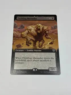 MTG - 1x Fleshbag Marauder - Commander Legends - NM - Extended Art - Magic 2020 - Image 4