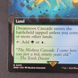 MTG - 1x Dreamroot Cascade - Doctor Who - Extended Art Foil - NM - 491 - Magic - Image 3