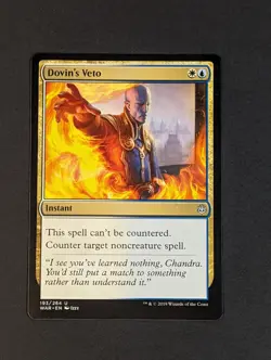 MTG - 1x Dovin's Veto - War of the Spark - NM - Uncommon - Magic The Gathering - Image 3