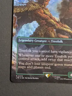 MTG - 1x Fangorn Tree Shepherd - NM Pack Fresh Borderless - LOTR - #415 - Magic - Image 5