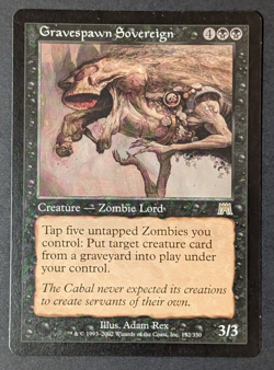 MTG - 1x Gravespawn Sovereign - Onslaught - NM - Vintage - Rare - Magic - #152 - Image 1