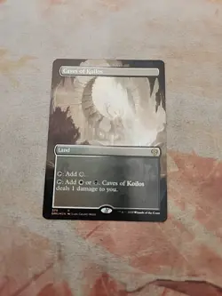 Caves Of Koilos Borderless Foil Dominaria United MTG NM - Image 1