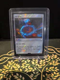 1x Sol Ring Surge Foil PIP - MTG Magic Fallout x1 - Image 1