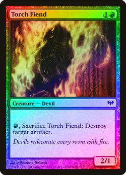 Torch Fiend FOIL Dark Ascension NM Red Common MAGIC GATHERING CARD ABUGames - Image 1